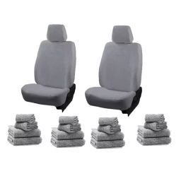 Speedwav Maruti Suzuki Alto 800 Car Seat Cover Grey-23