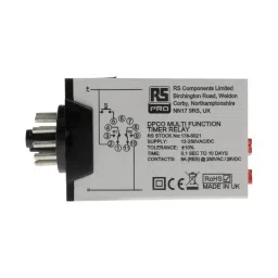 RS PRO Multi Function Timer Relay Plug In Mount 12 to 240 V AC/DC Model No. 1785021 image 4