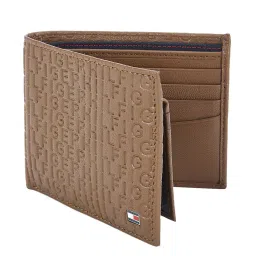 Tommy Hilfiger Erik Tan Casual Leather Bi-Fold Wallet for Men image 2