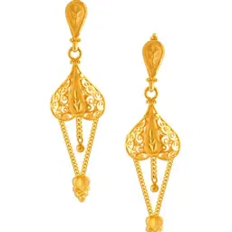 P.C. Chandra Jewellers 22k Gold Earrings for Women-picture-5