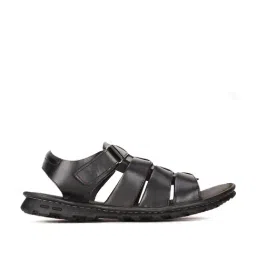 Hush Puppies by Bata Men's Black Fisherman Sandals-picture-12