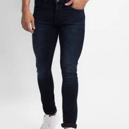 Spykar Blue Slim Fit Jeans-image-68