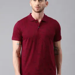 Kryptic Maroon Polo T-Shirt-picture-17