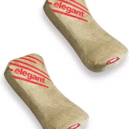 Elegant Beige Cross Neck Support Pillow Set of 2-image-50