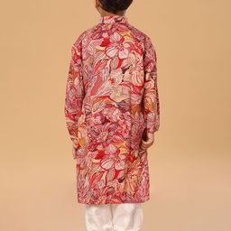 The Mini Trunk Boys Printed Regular Kurta with Pyjamas image 3