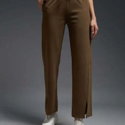 MKH Brown Regular Fit Trackpants-picture-5