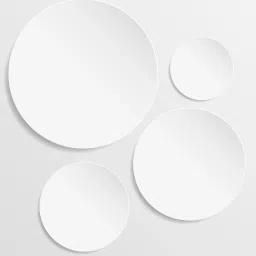 Whatman Grade-1 (1001-110) Qualitative Filter Paper Sheet, 110 mm Circle Pack of 100 sheets image 1