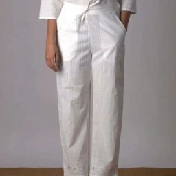 Dharan Sikki White Pants-image-31