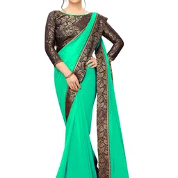 limtd Zari Pure Georgette Saree-picture-34