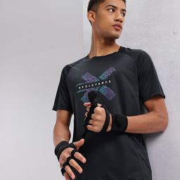 HRX by Hrithik Roshan Printed Training T-shirt-image-15