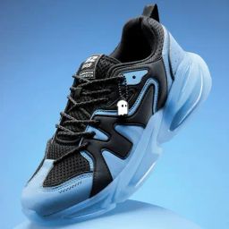 The Souled Store Men's Urban Blaze Blue Casual Sneakers-image-32