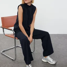 Trendyol Sleeveless Top With Trouser Co-Ords-picture-47