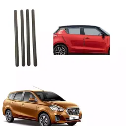 SPREADX Plastic Stylish Car Bendable Door & Bumper Guard Long Length Universal fit Black Colour Suitable for Datsun Go Plus (Set of 4 Pcs)-18