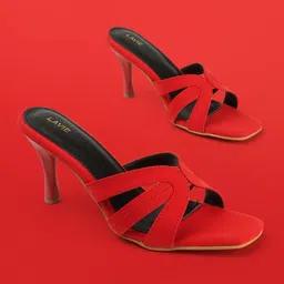 Lavie Kitten Sandals with Tassels-48