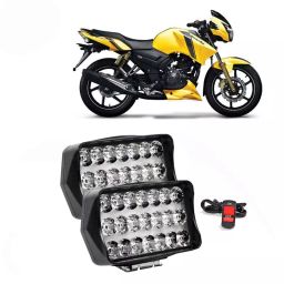 Cartronics 21 LED Fog Light With On/Off Switch for TVS Apache (Set of 2 Pcs)-1