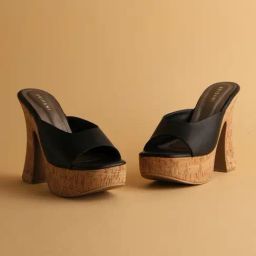 Eridani Women's Nora Black Casual Sandals-image-53