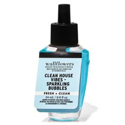 Bath & Body Works Clean House Vibes - Sparkling Bubbles Wallflowers Fragrance Refill-picture-28