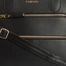 FARGO Oversized Structured Tote Bag image 3