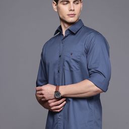 Louis Philippe Sport Pure Cotton Slim Fit Casual Shirt-picture-34