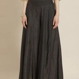 Juniper Black Solid Palazzo-image-68