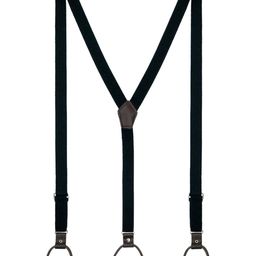 The Tie Hub Men Black Suspenders-image-93