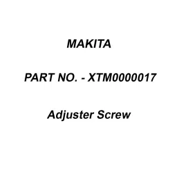 Makita Adjuster Screw Size M4 x 30 for EY401MP, Part No XTM0000017-picture-38