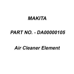 Makita Air Cleaner Element, Part No DA00000105-picture-35