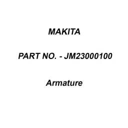 Makita Armature Suitable For MT230, Part No JM23000100-8