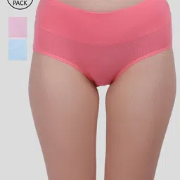 Amour Secret Women Pack Of 3 Solid Hipster  Briefs-picture-40