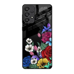 QRIOH Floral Printed Samsung Galaxy A33 5G Back Case Mobile Accessories-34