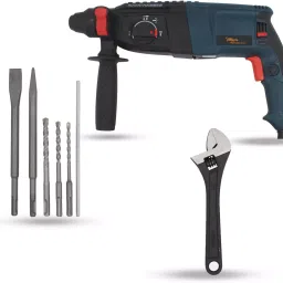 Hillgrove Chuck Size 26 mm Hammer Impact Drill kit 1200 W, HGCM761M1-image-85
