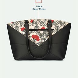 ZOUK Women Floral Printed Structured Shoulder Bag image 2