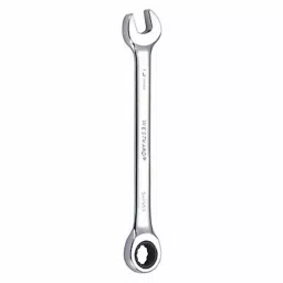 Westward Ratcheting Wrench Alloy Steel Chrome Head Size 13 mm Overall Length 17.78 cm (7 Inch), 54PN53-5