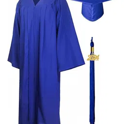 RAJ FANCY DRESSES Full Sleeves Convocation Theme Costume Set - Blue-picture-2
