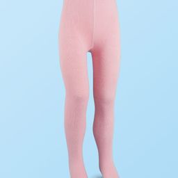 Cute Walk By Babyhug Antibacterial Footed Solid Color Tights - Pink-picture-12