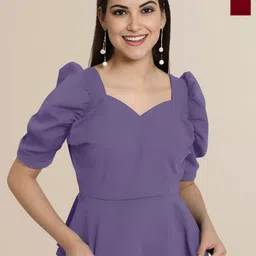 Mast & Harbour Flutter Sleeve Top-image-30