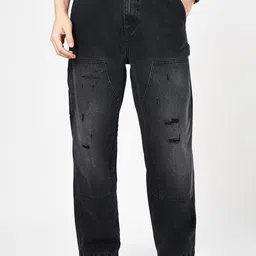 SF JEANS by Pantaloons Men Mildly Distressed Light Fade Jeans-image-94