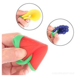 Mastela Super Soft Silicone Teether Grapes Shape - Multicolor image 4