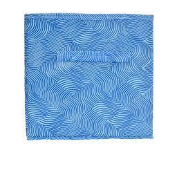 Kuber Industries Set Of 4 Blue Printed Large Foldable Storage Organisers With Handles image 4