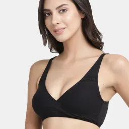 Inner Sense Multicolored Non Wired Non Padded Nursing Bra (Pack Of 2) image 3