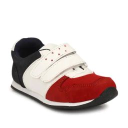 Tuskey Kids Red & White Casual Sneakers-image-44
