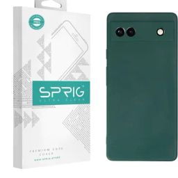 Sprig TPU Matte Back Cover for GOOGLE PIXEL 6A (Green)-image-58