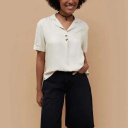 Fame Forever by Lifestyle Off-White Plain Top-image-80
