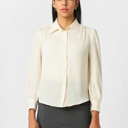 Van Heusen Beige Regular Fit Shirt-image-92