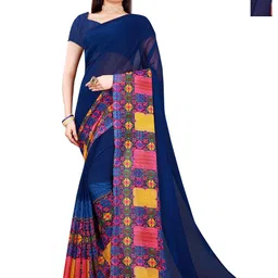 Moda Rapido Pack of 2 Abstract Printed Festive Saree-picture-10