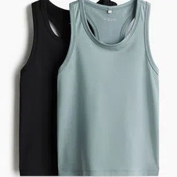H&M 2-Pack Sports Vest Tops With Dry Move-picture-25