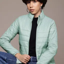 Roadster The Lifestyle Co. Mock Collar Padded Jacket-picture-37