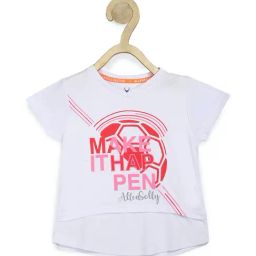 Allen Solly Junior White Graphic Print T-Shirt-image-102