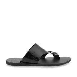 Mochi Men's Black Thong Sandals-picture-25