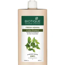 Biotique Fresh Henna Colour Protect Shampoo with Conditioner - 650 ml-12